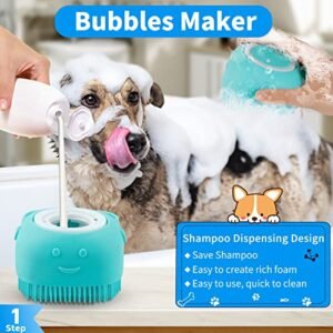 3PCS Dog Bath Brush Set: Shampoo & Grooming Solution