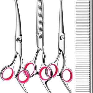 5-in-1 Professional Dog Grooming Scissors Kit