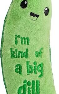 Catstages Crunchy Pickle Kicker: Fun Dental Catnip Toy