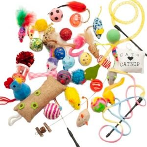 Fashion's Talk 20-Piece Cat Toys Variety Pack