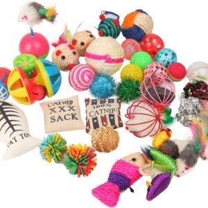 Fashion's Talk 20-Piece Cat Toys Variety Pack