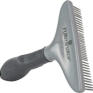 FURminator Grooming Rake for Dogs & Cats - Tangle-Free