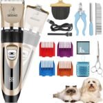 GOOAD Low Noise Dog Clippers & Paw Trimmer Kit