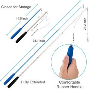 Interactive Feather Cat Toy Set - 2 Wands + 10 Refills