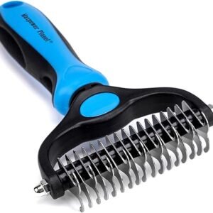 Maxpower Planet Dual-Sided Grooming Rake for Dogs & Cats