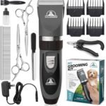 Pet Union Professional Grooming Kit: Quiet, Cordless Clippers!