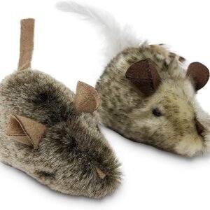 Play-N-Squeak Twice the Mice: Interactive Catnip Fun!