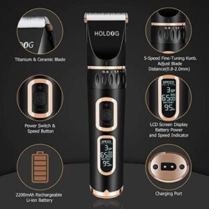 Professional Dog Clippers: Quiet, Powerful & Cordless Grooming