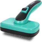 Self-Cleaning Slicker Brush for Easy Pet Grooming