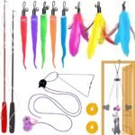 Ultimate 15-Piece Interactive Cat Toy Set for Indoor Fun