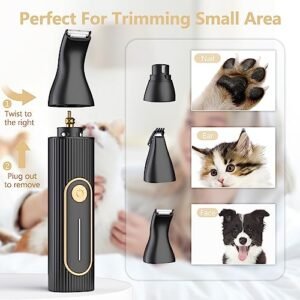 Ultimate 4-in-1 Low Noise Dog Grooming Kit
