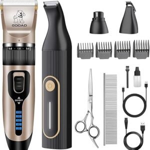 Ultimate 4-in-1 Low Noise Dog Grooming Kit