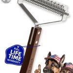 Ultimate Extra Large 2-Sided Grooming Rake for Pets