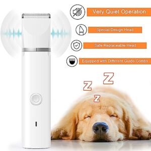 Veeconn Low Noise Pet Grooming Kit - Cordless Clippers