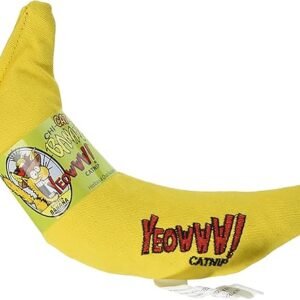 Yeowww! Organic Catnip Banana Toys - 3 Pack Fun!